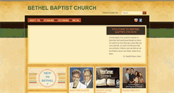 Desktop Screenshot of bethelbcg.org